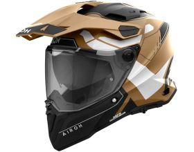 ΚΡΑΝΟΣ ΜΗΧΑΝΗΣ AIROH - Commander 2 E2206 Reveal mat sand ΚΡΑΝΟΣ ΜΗΧΑΝΗΣ AIROH - Commander 2 E2206 Reveal mat sand