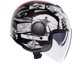 ΚΡΑΝΟΣ ΜΗΧΑΝΗΣ AGV - Eteres 22.06 History mat black/white/red - 