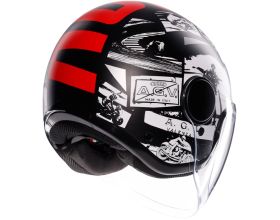ΚΡΑΝΟΣ ΜΗΧΑΝΗΣ AGV - Eteres 22.06 History mat black/white/red - 