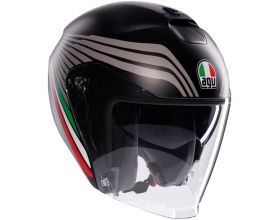 ΚΡΑΝΟΣ ΜΗΧΑΝΗΣ AGV - Irides 22.06 Bologna mat black/tricolore ΚΡΑΝΟΣ ΜΗΧΑΝΗΣ AGV - Irides 22.06 Bologna mat black/tricolore