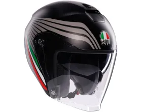 ΚΡΑΝΟΣ ΜΗΧΑΝΗΣ AGV - Irides 22.06 Bologna mat black/tricolore