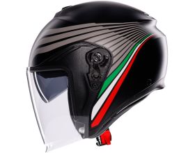 ΚΡΑΝΟΣ ΜΗΧΑΝΗΣ AGV - Irides 22.06 Bologna mat black/tricolore -  ΚΡΑΝΟΣ ΜΗΧΑΝΗΣ AGV - Irides 22.06 Bologna mat black/tricolore -