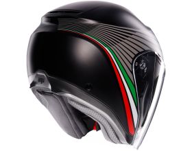 ΚΡΑΝΟΣ ΜΗΧΑΝΗΣ AGV - Irides 22.06 Bologna mat black/tricolore -  ΚΡΑΝΟΣ ΜΗΧΑΝΗΣ AGV - Irides 22.06 Bologna mat black/tricolore -