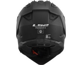 ΚΡΑΝΟΣ ΜΗΧΑΝΗΣ LS2 - MX702 Pioneer II 22.06 solid mat black -  ΚΡΑΝΟΣ ΜΗΧΑΝΗΣ LS2 - MX702 Pioneer II 22.06 solid mat black -