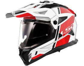 ΚΡΑΝΟΣ ΜΗΧΑΝΗΣ LS2 - MX702 Pioneer II 22.06 Hill white/red ΚΡΑΝΟΣ ΜΗΧΑΝΗΣ LS2 - MX702 Pioneer II 22.06 Hill white/red