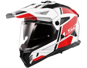 ΚΡΑΝΟΣ ΜΗΧΑΝΗΣ LS2 - MX702 Pioneer II 22.06 Hill white/red