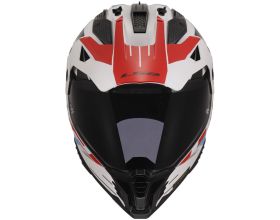 ΚΡΑΝΟΣ ΜΗΧΑΝΗΣ LS2 - MX702 Pioneer II 22.06 Namib white/blue/red -  ΚΡΑΝΟΣ ΜΗΧΑΝΗΣ LS2 - MX702 Pioneer II 22.06 Namib white/blue/red -