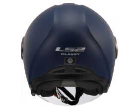 ΚΡΑΝΟΣ ΜΗΧΑΝΗΣ LS2 - OF620 Classy mat navy blue -  ΚΡΑΝΟΣ ΜΗΧΑΝΗΣ LS2 - OF620 Classy mat navy blue -