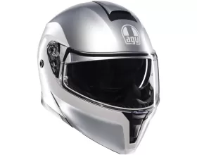 ΚΡΑΝΟΣ ΜΗΧΑΝΗΣ AGV - Streetmodular E2206 Levico Mat Double light grey ΚΡΑΝΟΣ ΜΗΧΑΝΗΣ AGV - Streetmodular E2206 Levico Mat Double light grey