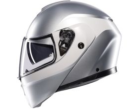ΚΡΑΝΟΣ ΜΗΧΑΝΗΣ AGV - Streetmodular E2206 Levico Mat Double light grey -  ΚΡΑΝΟΣ ΜΗΧΑΝΗΣ AGV - Streetmodular E2206 Levico Mat Double light grey -