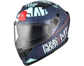 ΚΡΑΝΟΣ ΜΗΧΑΝΗΣ MT - Braker SV 2206 Punk Rider C7 black/blue mat ΚΡΑΝΟΣ ΜΗΧΑΝΗΣ MT - Braker SV 2206 Punk Rider C7 black/blue mat