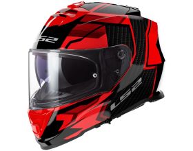 ΚΡΑΝΟΣ ΜΗΧΑΝΗΣ LS2 - FF800 Storm II 22.06 Tracker black/red ΚΡΑΝΟΣ ΜΗΧΑΝΗΣ LS2 - FF800 Storm II 22.06 Tracker black/red
