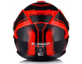 ΚΡΑΝΟΣ ΜΗΧΑΝΗΣ LS2 - FF800 Storm II 22.06 Tracker black/red -  ΚΡΑΝΟΣ ΜΗΧΑΝΗΣ LS2 - FF800 Storm II 22.06 Tracker black/red -