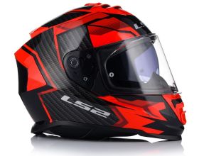 ΚΡΑΝΟΣ ΜΗΧΑΝΗΣ LS2 - FF800 Storm II 22.06 Tracker black/red -  ΚΡΑΝΟΣ ΜΗΧΑΝΗΣ LS2 - FF800 Storm II 22.06 Tracker black/red -