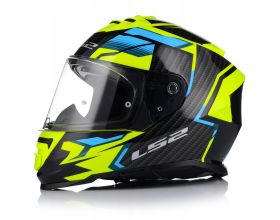 ΚΡΑΝΟΣ ΜΗΧΑΝΗΣ LS2 - FF800 Storm II 22.06 Tracker black/fluo yellow -  ΚΡΑΝΟΣ ΜΗΧΑΝΗΣ LS2 - FF800 Storm II 22.06 Tracker black/fluo yellow -