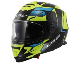 ΚΡΑΝΟΣ ΜΗΧΑΝΗΣ LS2 - FF800 Storm II 22.06 Tracker black/fluo yellow ΚΡΑΝΟΣ ΜΗΧΑΝΗΣ LS2 - FF800 Storm II 22.06 Tracker black/fluo yellow
