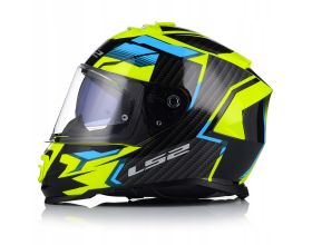 ΚΡΑΝΟΣ ΜΗΧΑΝΗΣ LS2 - FF800 Storm II 22.06 Tracker black/fluo yellow -  ΚΡΑΝΟΣ ΜΗΧΑΝΗΣ LS2 - FF800 Storm II 22.06 Tracker black/fluo yellow -