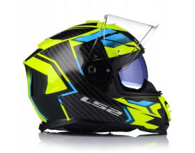 ΚΡΑΝΟΣ ΜΗΧΑΝΗΣ LS2 - FF800 Storm II 22.06 Tracker black/fluo yellow -  ΚΡΑΝΟΣ ΜΗΧΑΝΗΣ LS2 - FF800 Storm II 22.06 Tracker black/fluo yellow -