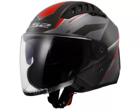 ΚΡΑΝΟΣ ΜΗΧΑΝΗΣ LS2 - Copter II OF600 22.06 Diston grey/red