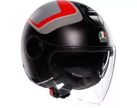 ΚΡΑΝΟΣ ΜΗΧΑΝΗΣ AGV - Eteres 22.06 Scaglieri mat grey/red ΚΡΑΝΟΣ ΜΗΧΑΝΗΣ AGV - Eteres 22.06 Scaglieri mat grey/red