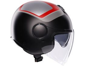ΚΡΑΝΟΣ ΜΗΧΑΝΗΣ AGV - Eteres 22.06 Scaglieri mat grey/red -  ΚΡΑΝΟΣ ΜΗΧΑΝΗΣ AGV - Eteres 22.06 Scaglieri mat grey/red -