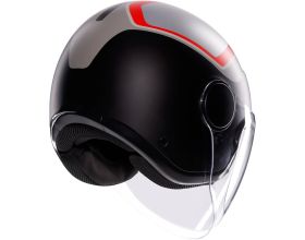 ΚΡΑΝΟΣ ΜΗΧΑΝΗΣ AGV - Eteres 22.06 Scaglieri mat grey/red -  ΚΡΑΝΟΣ ΜΗΧΑΝΗΣ AGV - Eteres 22.06 Scaglieri mat grey/red -