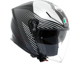 ΚΡΑΝΟΣ ΜΗΧΑΝΗΣ AGV - K5 Jet Evo 22.06 Control mat black/white ΚΡΑΝΟΣ ΜΗΧΑΝΗΣ AGV - K5 Jet Evo 22.06 Control mat black/white
