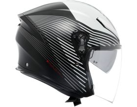 ΚΡΑΝΟΣ ΜΗΧΑΝΗΣ AGV - K5 Jet Evo 22.06 Control mat black/white -  ΚΡΑΝΟΣ ΜΗΧΑΝΗΣ AGV - K5 Jet Evo 22.06 Control mat black/white -