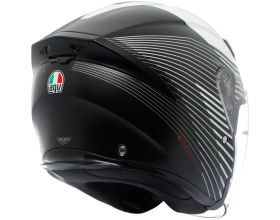ΚΡΑΝΟΣ ΜΗΧΑΝΗΣ AGV - K5 Jet Evo 22.06 Control mat black/white -  ΚΡΑΝΟΣ ΜΗΧΑΝΗΣ AGV - K5 Jet Evo 22.06 Control mat black/white -