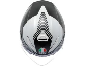 ΚΡΑΝΟΣ ΜΗΧΑΝΗΣ AGV - K5 Jet Evo 22.06 Control mat black/white -  ΚΡΑΝΟΣ ΜΗΧΑΝΗΣ AGV - K5 Jet Evo 22.06 Control mat black/white -
