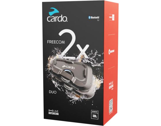 BLUETOOTH CARDO - Freecom 2X Sound JBL® Duo (διπλή)