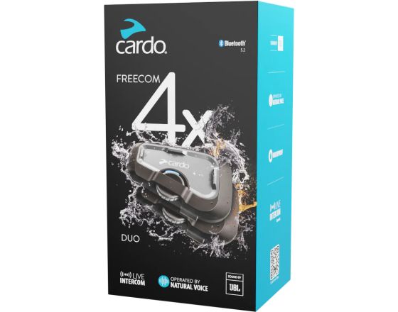 BLUETOOTH CARDO - Freecom 4X Sound JBL® Duo (διπλή)