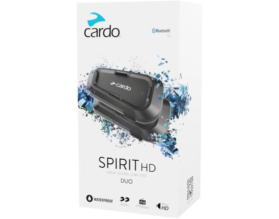 BLUETOOTH CARDO - Spirit HD Duo (διπλή)