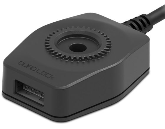 ΑΝΤΑΠΤΟΡΑΣ QUAD LOCK® - Motorcycle USB Charger κεφαλή φόρτισης ΑΝΤΑΠΤΟΡΑΣ QUAD LOCK® - Motorcycle USB Charger κεφαλή φόρτισης