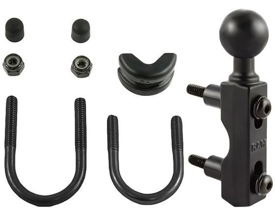 ΑΝΤΑΠΤΟΡΑΣ RAM MOUNT® - κάτω βάση στήριξης σε τιμόνι και σφιγκτήρα φρένου / συμπλέκτη ΑΝΤΑΠΤΟΡΑΣ RAM MOUNT® - κάτω βάση στήριξης σε τιμόνι και σφιγκτήρα φρένου / συμπλέκτη