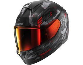 ΚΡΑΝΟΣ ΜΗΧΑΝΗΣ SHARK - Ridill 2 Molokai mat black/grey/red ΚΡΑΝΟΣ ΜΗΧΑΝΗΣ SHARK - Ridill 2 Molokai mat black/grey/red