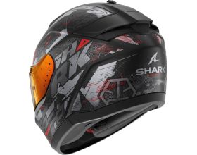 ΚΡΑΝΟΣ ΜΗΧΑΝΗΣ SHARK - Ridill 2 Molokai mat black/grey/red -  ΚΡΑΝΟΣ ΜΗΧΑΝΗΣ SHARK - Ridill 2 Molokai mat black/grey/red -