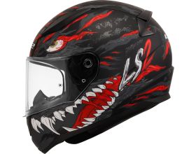 ΚΡΑΝΟΣ ΜΗΧΑΝΗΣ LS2 - Rapid 2 FF353 22.06 Kaiju mat black/red/white -  ΚΡΑΝΟΣ ΜΗΧΑΝΗΣ LS2 - Rapid 2 FF353 22.06 Kaiju mat black/red/white -