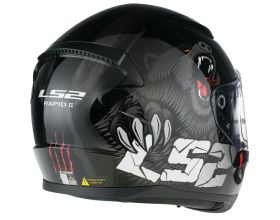 ΚΡΑΝΟΣ ΜΗΧΑΝΗΣ LS2 - Rapid 2 FF353 22.06 Claw black -  ΚΡΑΝΟΣ ΜΗΧΑΝΗΣ LS2 - Rapid 2 FF353 22.06 Claw black -