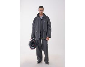 ΣΕΤ ΑΔΙΑΒΡΟΧΑ ANORAK - Street® long black - 