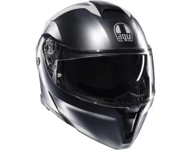 ΚΡΑΝΟΣ ΜΗΧΑΝΗΣ AGV - Streetmodular E2206 Resia mat grey/silver/red