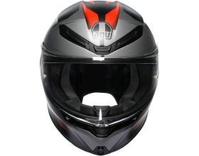 ΚΡΑΝΟΣ ΜΗΧΑΝΗΣ AGV - K6 S E22.06 Karve mat black/grey/red -  ΚΡΑΝΟΣ ΜΗΧΑΝΗΣ AGV - K6 S E22.06 Karve mat black/grey/red -