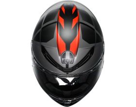 ΚΡΑΝΟΣ ΜΗΧΑΝΗΣ AGV - K6 S E22.06 Karve mat black/grey/red -  ΚΡΑΝΟΣ ΜΗΧΑΝΗΣ AGV - K6 S E22.06 Karve mat black/grey/red -