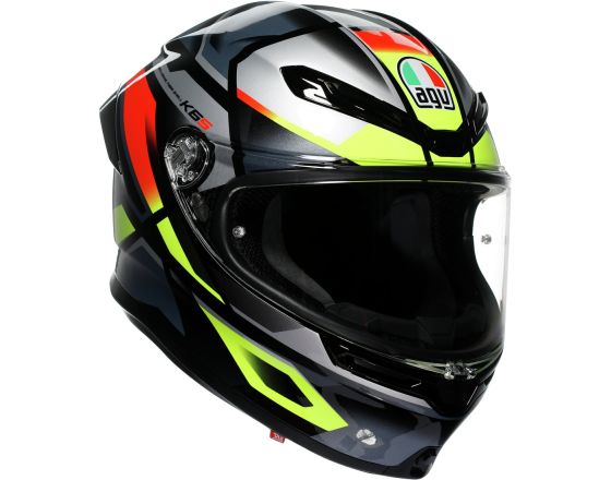 ΚΡΑΝΟΣ ΜΗΧΑΝΗΣ AGV - K6 S E22.06 Erazer black/red/fluo yellow ΚΡΑΝΟΣ ΜΗΧΑΝΗΣ AGV - K6 S E22.06 Erazer black/red/fluo yellow