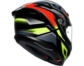 ΚΡΑΝΟΣ ΜΗΧΑΝΗΣ AGV - K6 S E22.06 Erazer black/red/fluo yellow -  ΚΡΑΝΟΣ ΜΗΧΑΝΗΣ AGV - K6 S E22.06 Erazer black/red/fluo yellow -