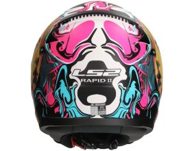 ΚΡΑΝΟΣ ΜΗΧΑΝΗΣ LS2 - Rapid 2 FF353 22.06 Cyberg mat purple/cyan -  ΚΡΑΝΟΣ ΜΗΧΑΝΗΣ LS2 - Rapid 2 FF353 22.06 Cyberg mat purple/cyan -