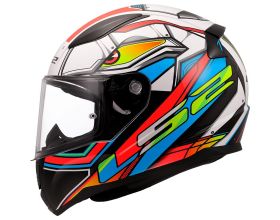 ΚΡΑΝΟΣ ΜΗΧΑΝΗΣ LS2 - Rapid 2 FF353 22.06 Xdron gloss white/neon orange -  ΚΡΑΝΟΣ ΜΗΧΑΝΗΣ LS2 - Rapid 2 FF353 22.06 Xdron gloss white/neon orange -