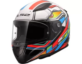 ΚΡΑΝΟΣ ΜΗΧΑΝΗΣ LS2 - Rapid 2 FF353 22.06 Xdron gloss white/neon orange ΚΡΑΝΟΣ ΜΗΧΑΝΗΣ LS2 - Rapid 2 FF353 22.06 Xdron gloss white/neon orange