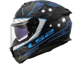 ΚΡΑΝΟΣ ΜΗΧΑΝΗΣ LS2 - FF808 Stream II Galdam mat black/blue -  ΚΡΑΝΟΣ ΜΗΧΑΝΗΣ LS2 - FF808 Stream II Galdam mat black/blue -