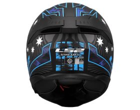 ΚΡΑΝΟΣ ΜΗΧΑΝΗΣ LS2 - FF808 Stream II Galdam mat black/blue -  ΚΡΑΝΟΣ ΜΗΧΑΝΗΣ LS2 - FF808 Stream II Galdam mat black/blue -